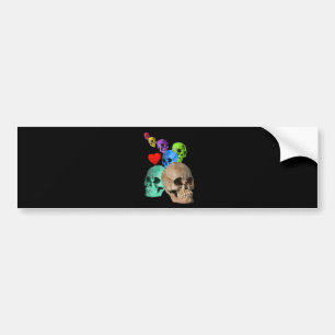 Skulls! Bumpersticker