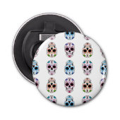 Skulls Button Flesopener (Voorkant)
