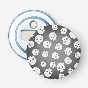 Skulls Button Flesopener