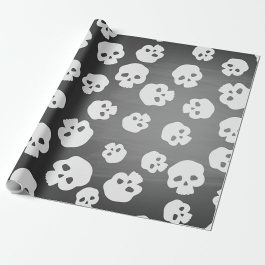 Skulls Cadeaupapier (Uitgerold)