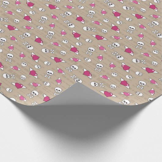 Skulls Cadeaupapier (Hoek)