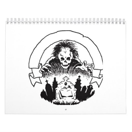 SKULLS CALENDAR KALENDER (Hoes)