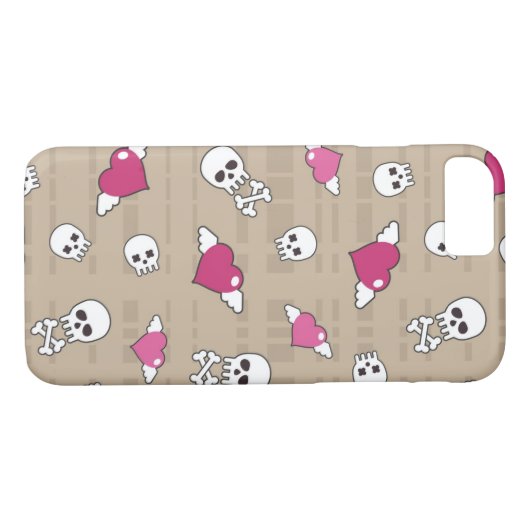 Skulls Case-Mate iPhone Case (Achterkant (Horizontaal))
