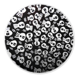 Skulls-ceramic pull drawer keramische knop