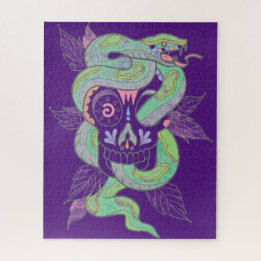 Skulls Colour Pencil IT8 Kleurpuzzel Legpuzzel