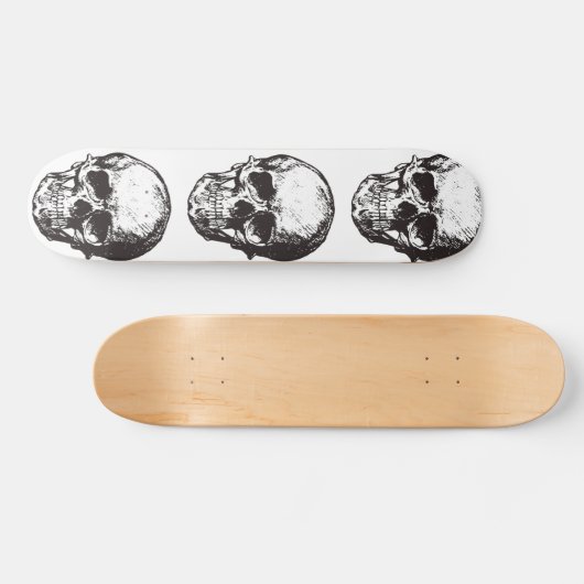 SKULLS COOL SKATEBOARDS (Horizontaal)