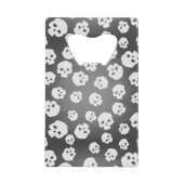 Skulls Creditkaart Flessenopener (Voorkant)