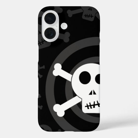 =[ Skulls & Crossbones ]=  Case-Mate iPhone Case (Achterkant)