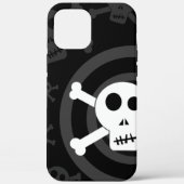 = [ Skulls & Crossbones ]= OtterBox iPhone Case (Achterkant)