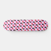 Skulls & Crossbones Patroon Persoonlijk Skateboard (Horizontaal)