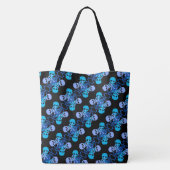 Skulls & Crossbones Patroon Tote Bag (Achterkant)