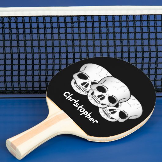 Skulls Design Tafeltennisbatje (Insitu)