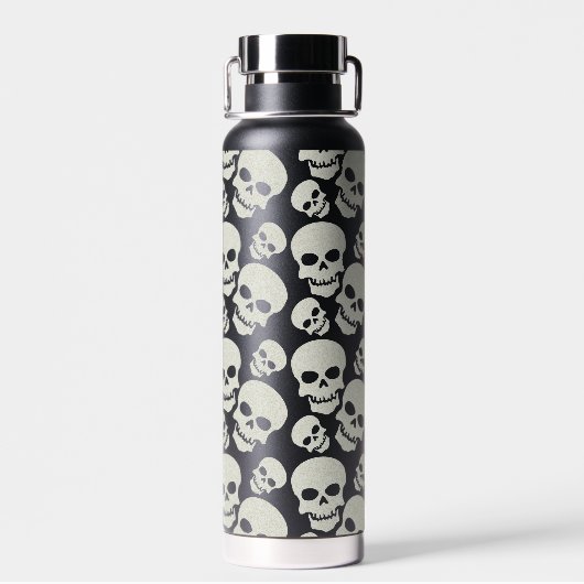Skulls Design Waterfles (Achterkant)