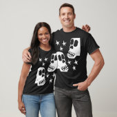 Skulls Dia de Los Muertos Halloween T-shirt (Unisex)