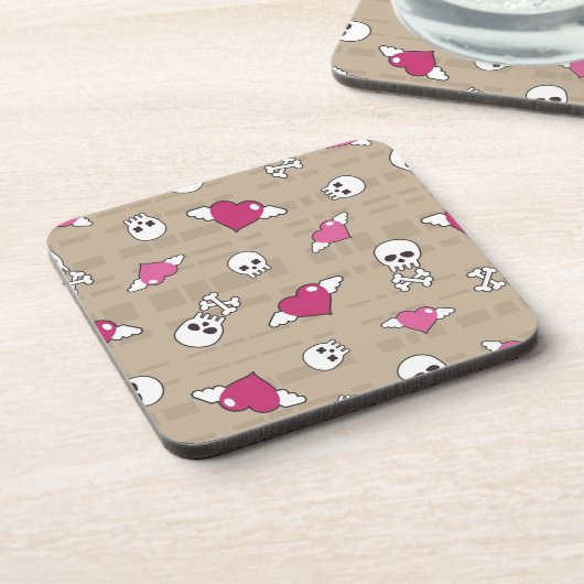 Skulls Drankjes Onderzetter (Linkerzijde)