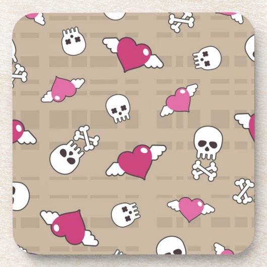 Skulls Drankjes Onderzetter (Voorkant)