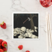 Skulls en Ax Servet (Insitu)