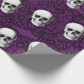Skulls en kant cadeaupapier (Hoek)