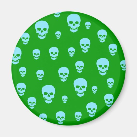Skulls en kruisgraten magneet (Voorkant)
