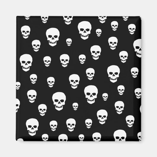 Skulls en kruisgraten magneet (Voorkant)