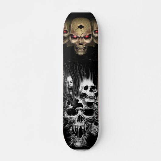 Skulls en meer Skulls board:D Persoonlijk Skateboard (Voorkant)