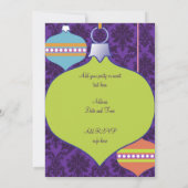 Skulls en Ornamenten uitnodiging (Achterkant)