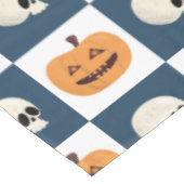 Skulls en pompoenen tafelkleed (Gekanteld)