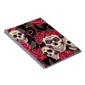 Skulls en Rozen Notitieboek (Rechterzijde)