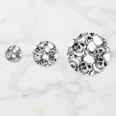 Skulls en Spiderwebs Halloween Mix Confetti (Voorkanten)