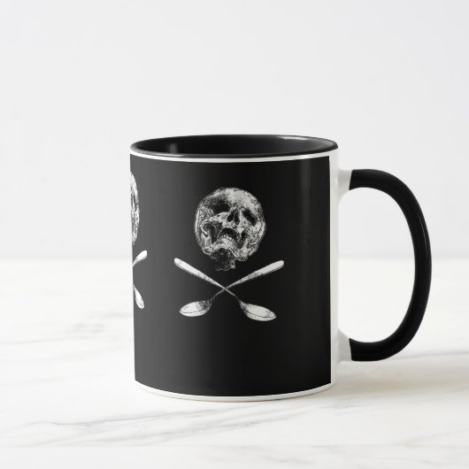 Skulls en Spoons Mok (Rechts)