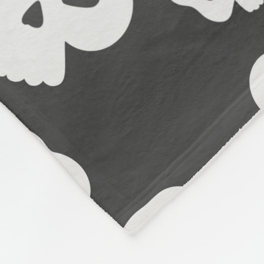 Skulls Fleece Deken (Hoek)
