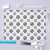 Skulls Flowers Tissuepapier (Craft)