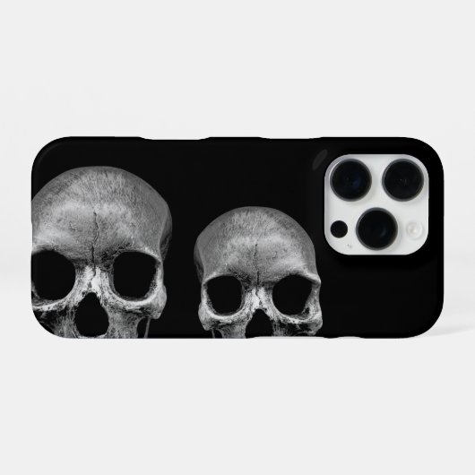 Skulls - Funny iPhone Hoesje (Achterkant horizontaal)