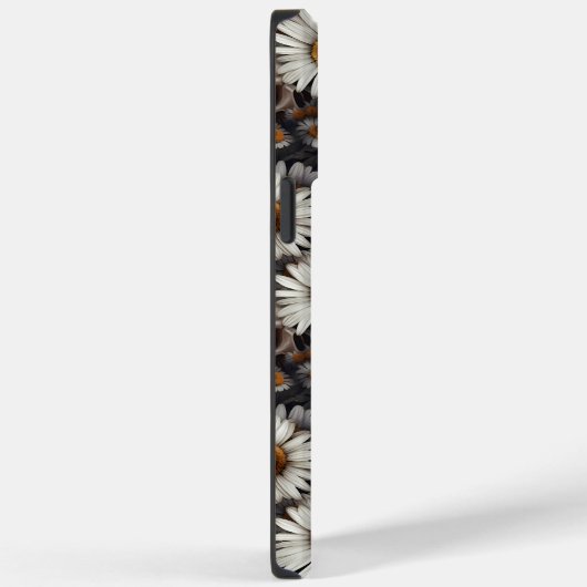Skulls Gothic Daisy Flower Pattern Case-Mate iPhone Case (Achterkant / Rechts)