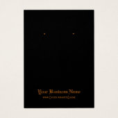 Skulls Gothic Halloween-verkenningskaart Visitekaartje (Voorkant)