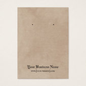 Skulls Gothic Halloween-verkenningskaart Visitekaartje (Voorkant)