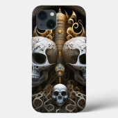 Skulls Gothic Horror Gothic Surreal Art Case-Mate iPhone Case (Achterkant)