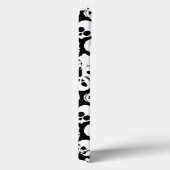 Skulls in Black Background Pattern Case-Mate iPhone Case (Achterkant / Rechts)