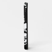 Skulls in Black Background Pattern Case-Mate iPhone Case (Achterkant/links)