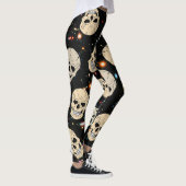 Skulls in de ruimte leggings (Rechts)