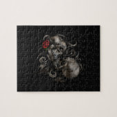 Skulls in Love Legpuzzel (Horizontaal)