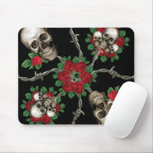 Skulls in Rozen Muismat (Met muis)