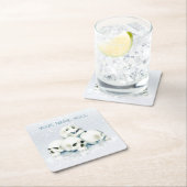 Skulls in the snow. Personalized Kartonnen Onderzetters (Insitu)