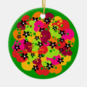 Skulls Keramisch Ornament