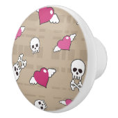 Skulls Keramische Knop (Rechts)