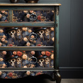 Skulls Kissing Steampunk Romantische Gotische Brui Tissuepapier