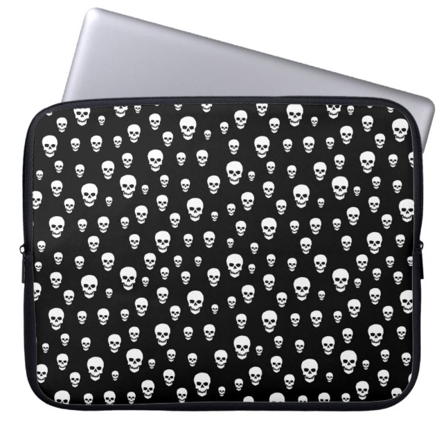 Skulls Laptop Sleeve (Voorkant)