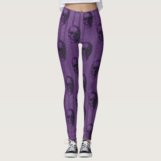 Skulls Leggings (Voorkant)