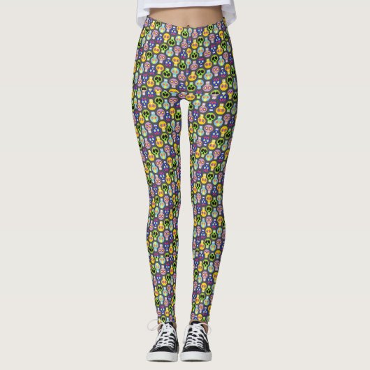 Skulls Leggings (Voorkant)