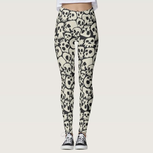 Skulls Leggings (Voorkant)